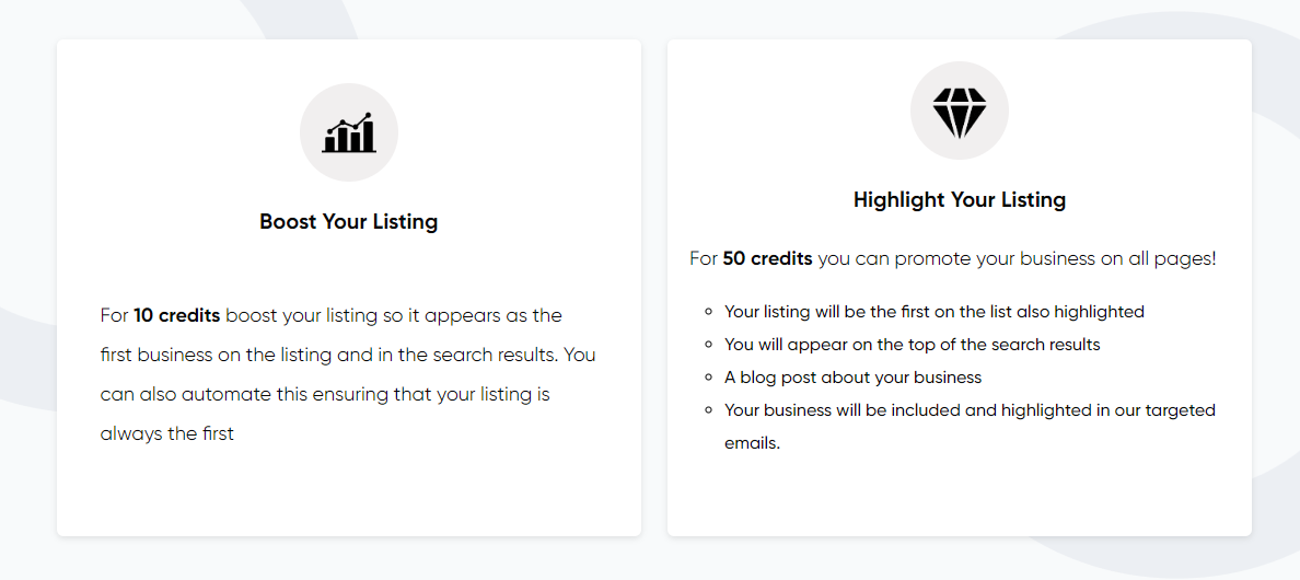 Promotion Options