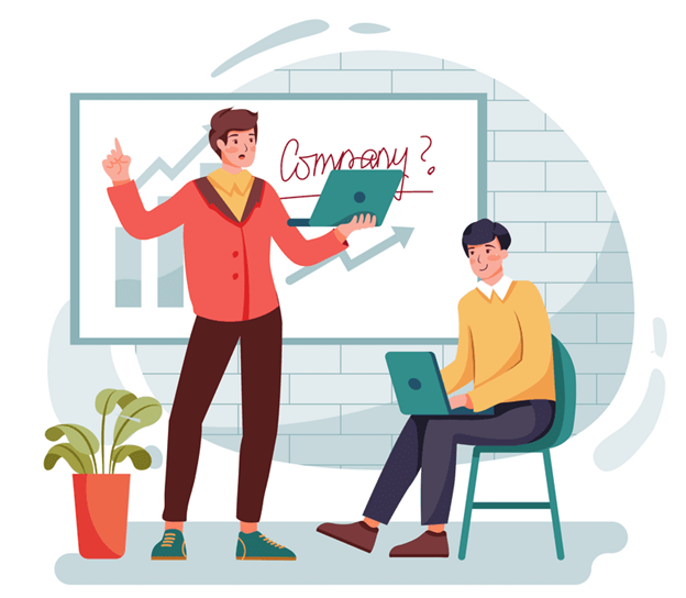 Educating logo